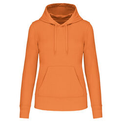 Sweat-shirt &agrave; capuche K4028 LIGHT ORANGE