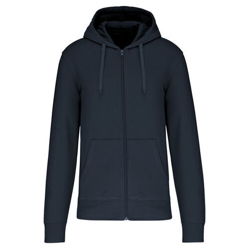 Sweat-shirt full zip &agrave; capuche K4030 NAVY