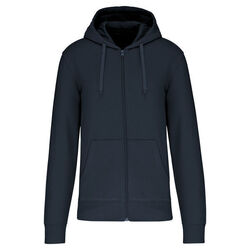 Sweat-shirt full zip &agrave; capuche K4030 NAVY