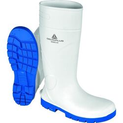 Bottes de sécurité KEMIS S4 SRC CI BLANC BLEU Bottes de sécurité KEMIS S4 SRC CI BLANC BLEU