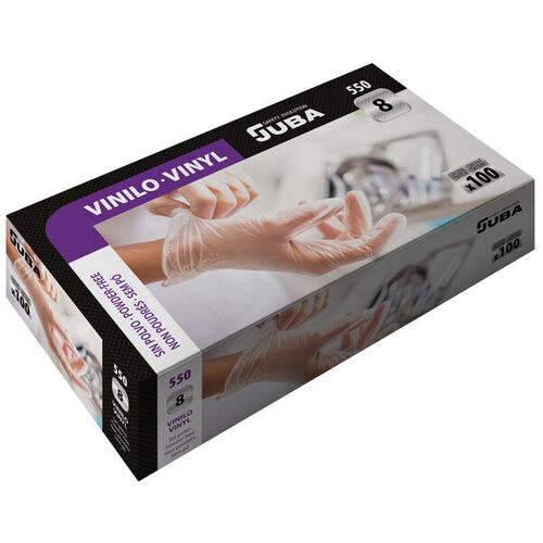 Gants chimie - Usage court VINYLE NON POUDR&Eacute;S
