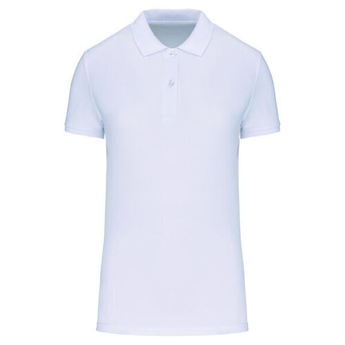 Polo Femme Bio 180 K2026 White