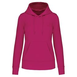 Sweat-shirt &agrave; capuche K4028 FUCHSIA