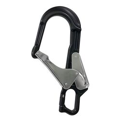 Mousqueton d'&eacute;chafaudage alu - grande ouverture