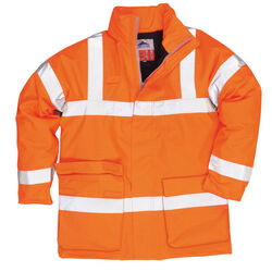Parka HV unie Bizflame Rain Lons le Saunier
