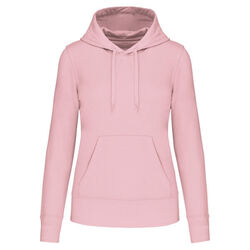 Sweat-shirt &agrave; capuche K4028 PALE PINK Lons le Saunier