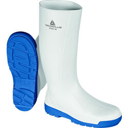 Bottes de s&eacute;curit&eacute; NITRIC SB FO SRC BLANC BLEU Lons le Saunier